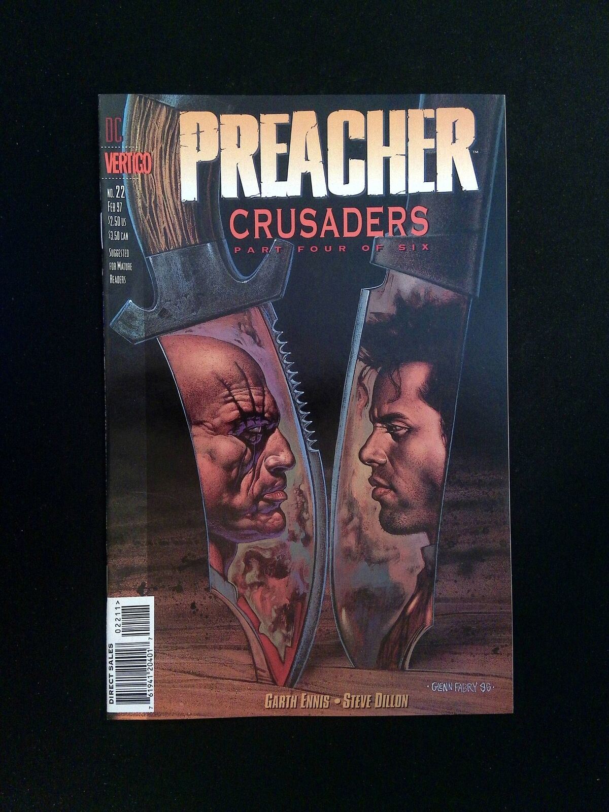 Preacher #22  DC/VERTIGO Comics 1997 NM