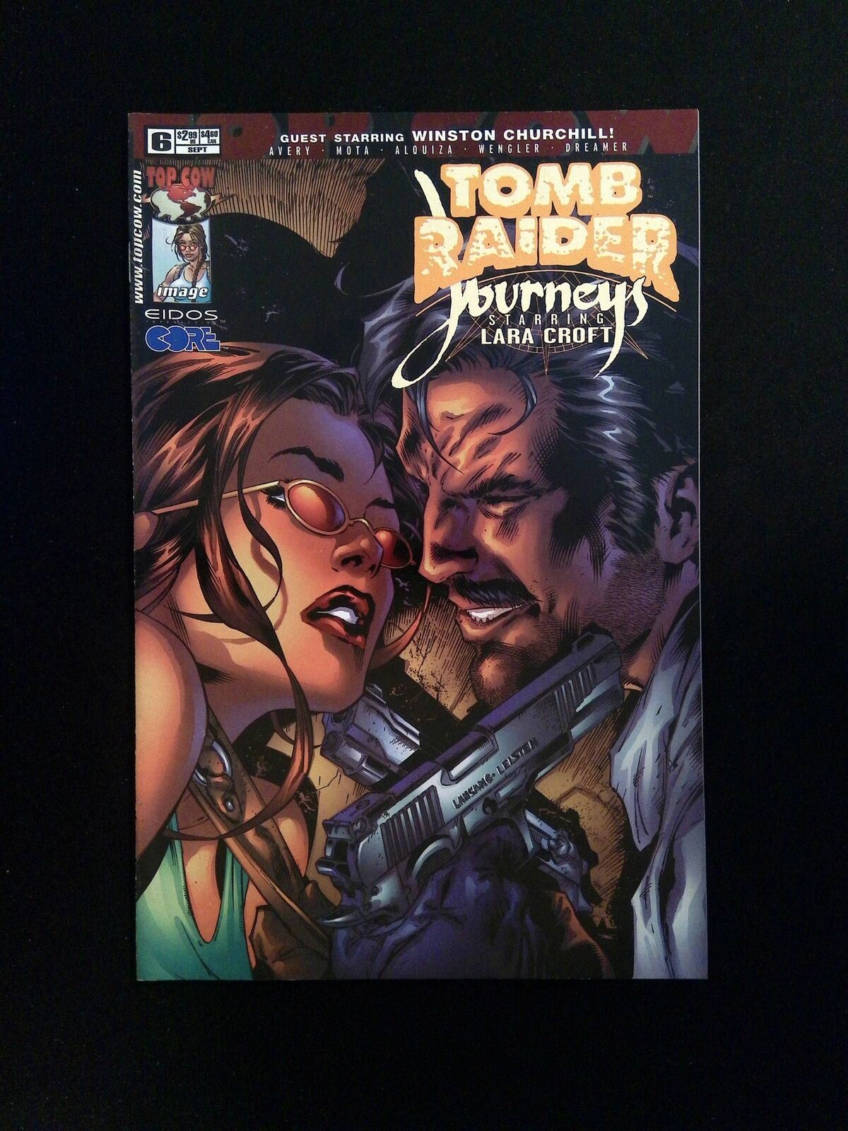 Tomb Raider Journeys #6  TOP COW Comics 2002 VF+