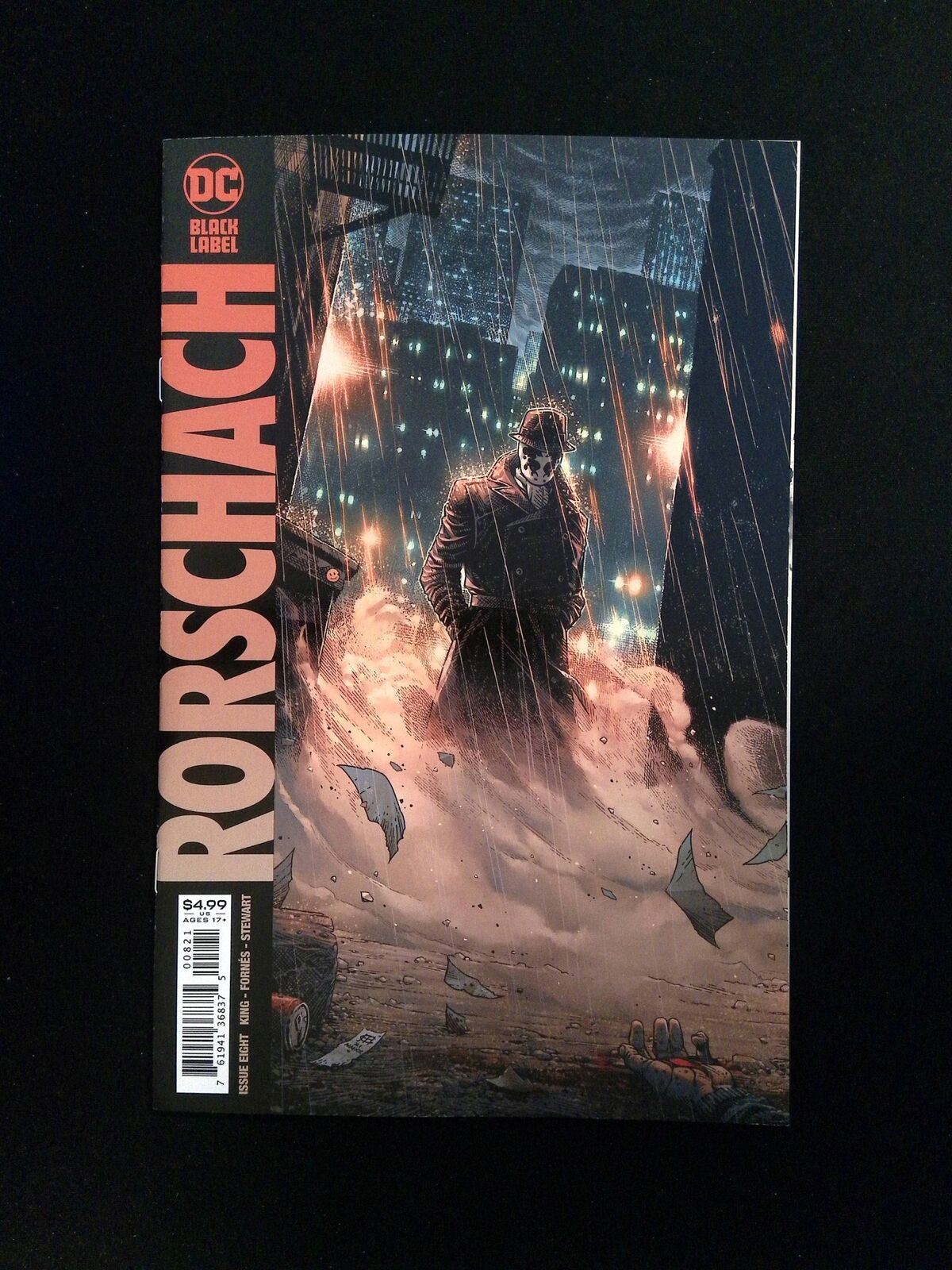 Rorschach #8B  DC Comics 2021 NM  Cheung Variant