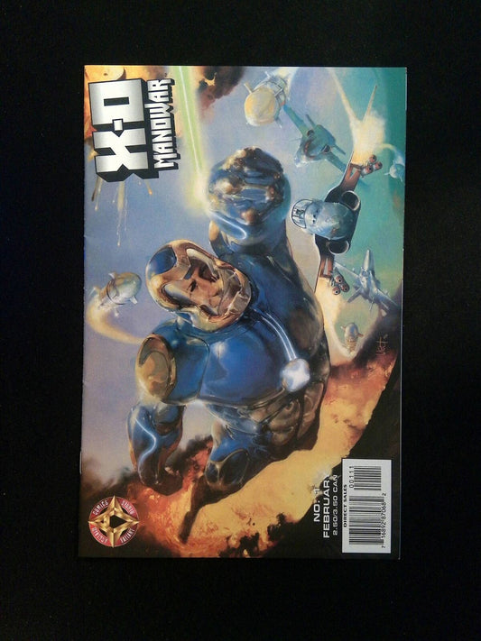 X-O Manowar #1B (2ND SERIES) ACCLAIM Comics 1996 VF+  Variant Cover