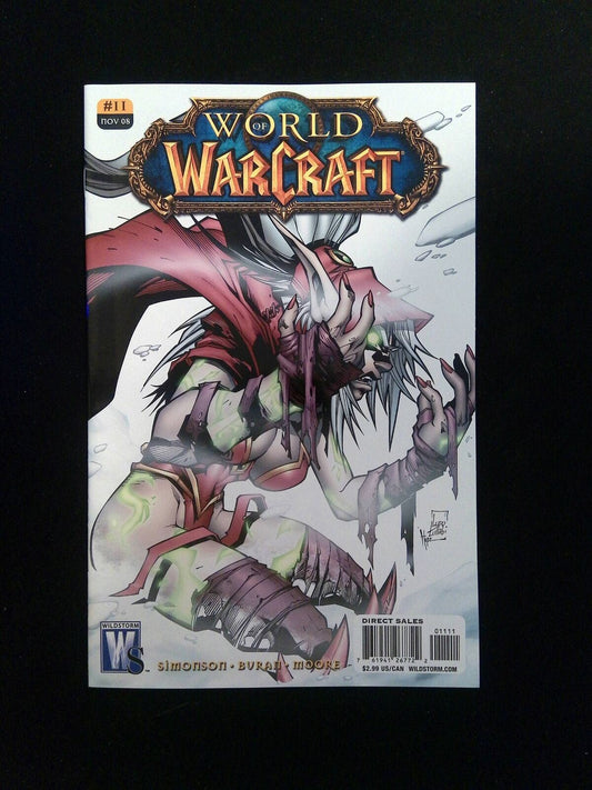 World Of Warcraft #11B  DC/WILDSTORM Comics 2008 VF/NM  Lullabi Variant