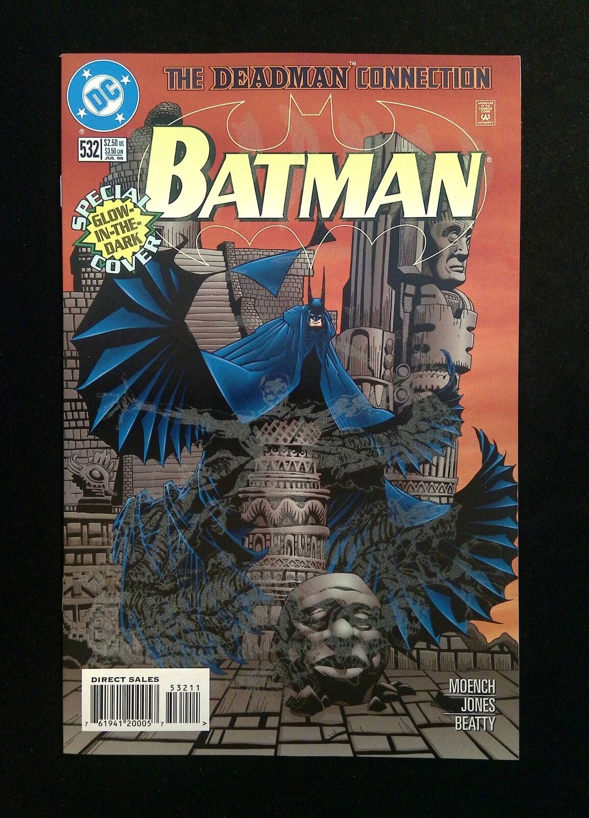 Batman #532D  DC Comics 1996 NM  VARIANT COVER