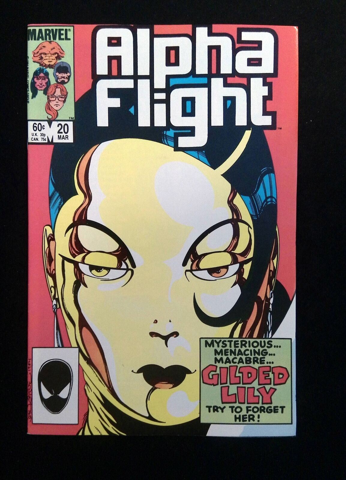 Alpha Flight #20  Marvel Comics 1985 VF+