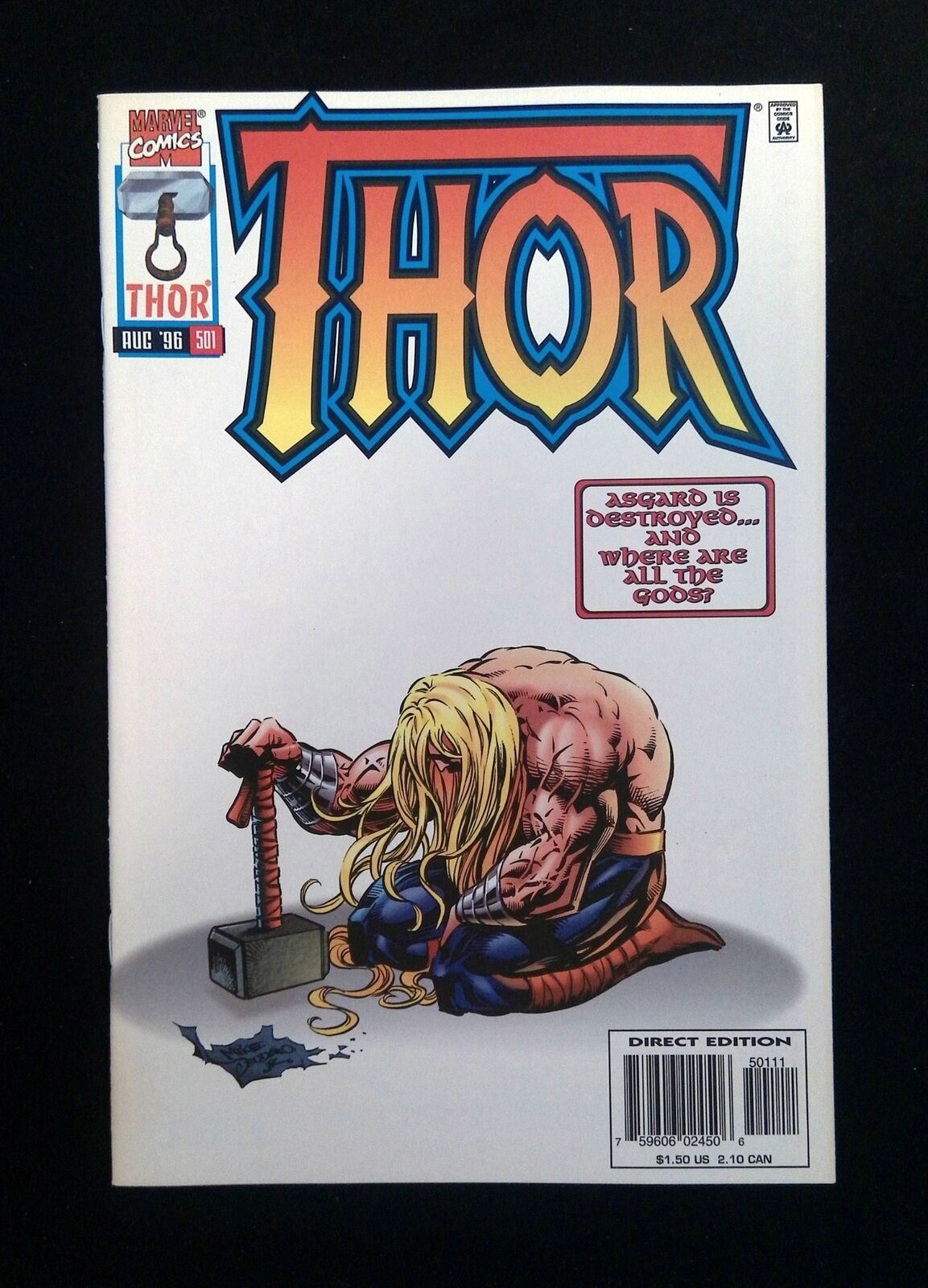 Thor #501  Marvel Comics 1996 NM