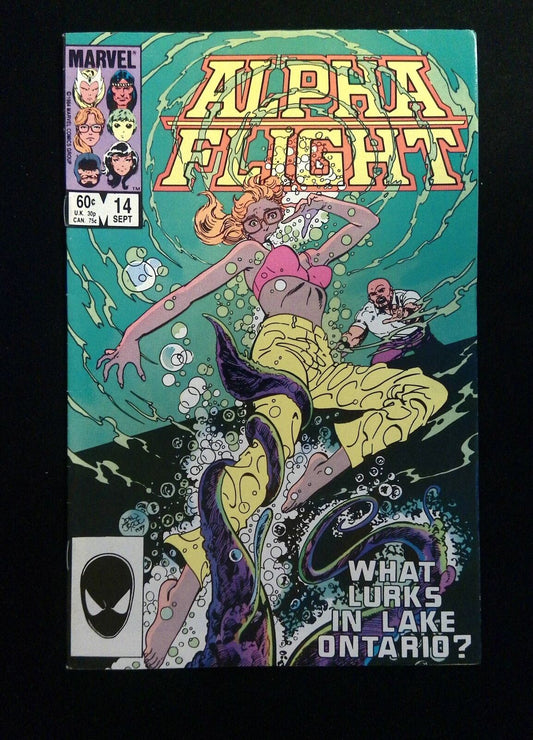 Alpha Flight #14  Marvel Comics 1984 VF