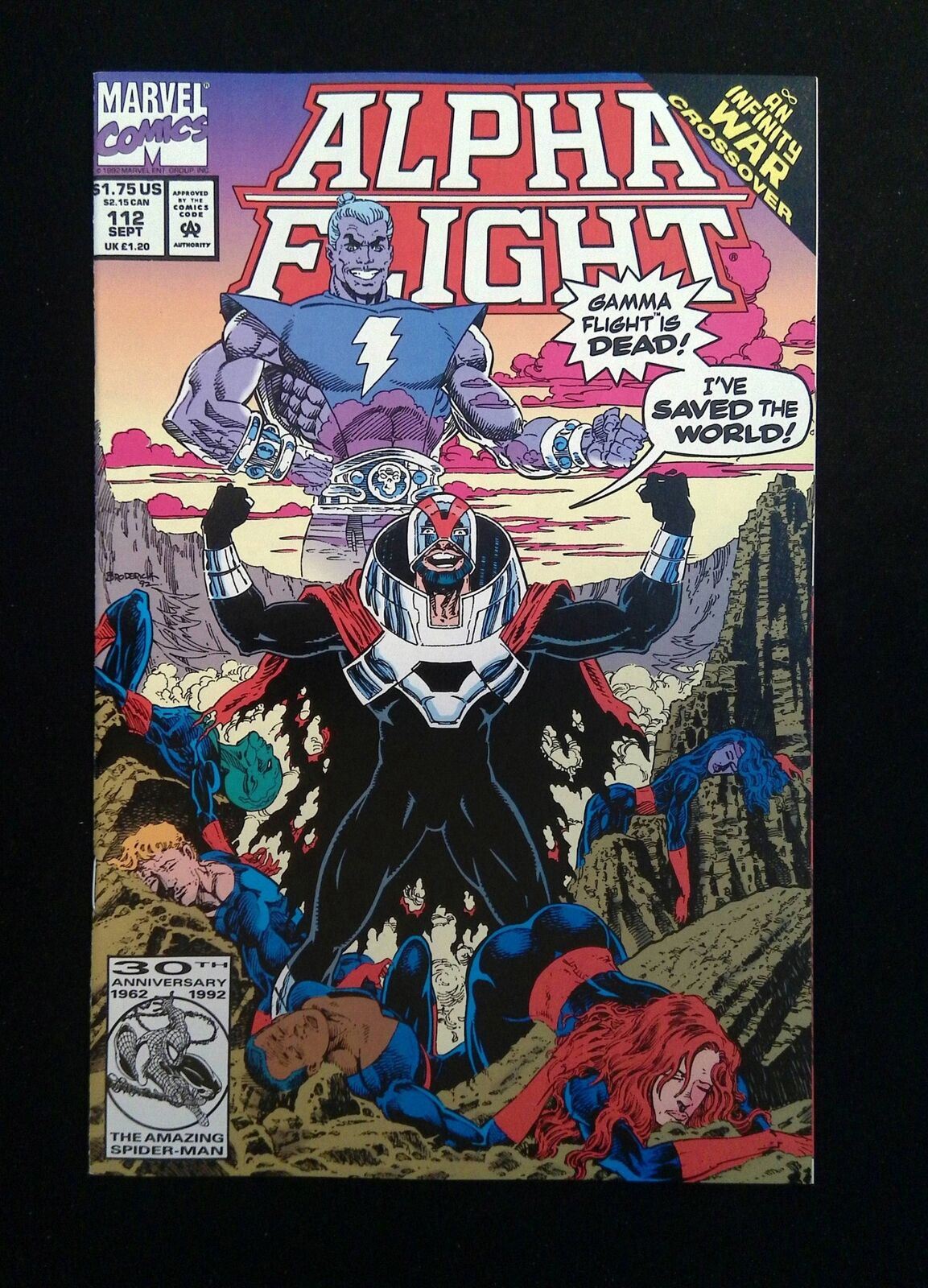 Alpha Flight #112  Marvel Comics 1992 NM-