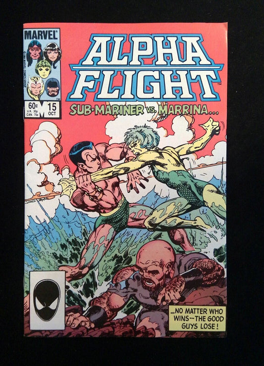 Alpha Flight #15  Marvel Comics 1984 VF