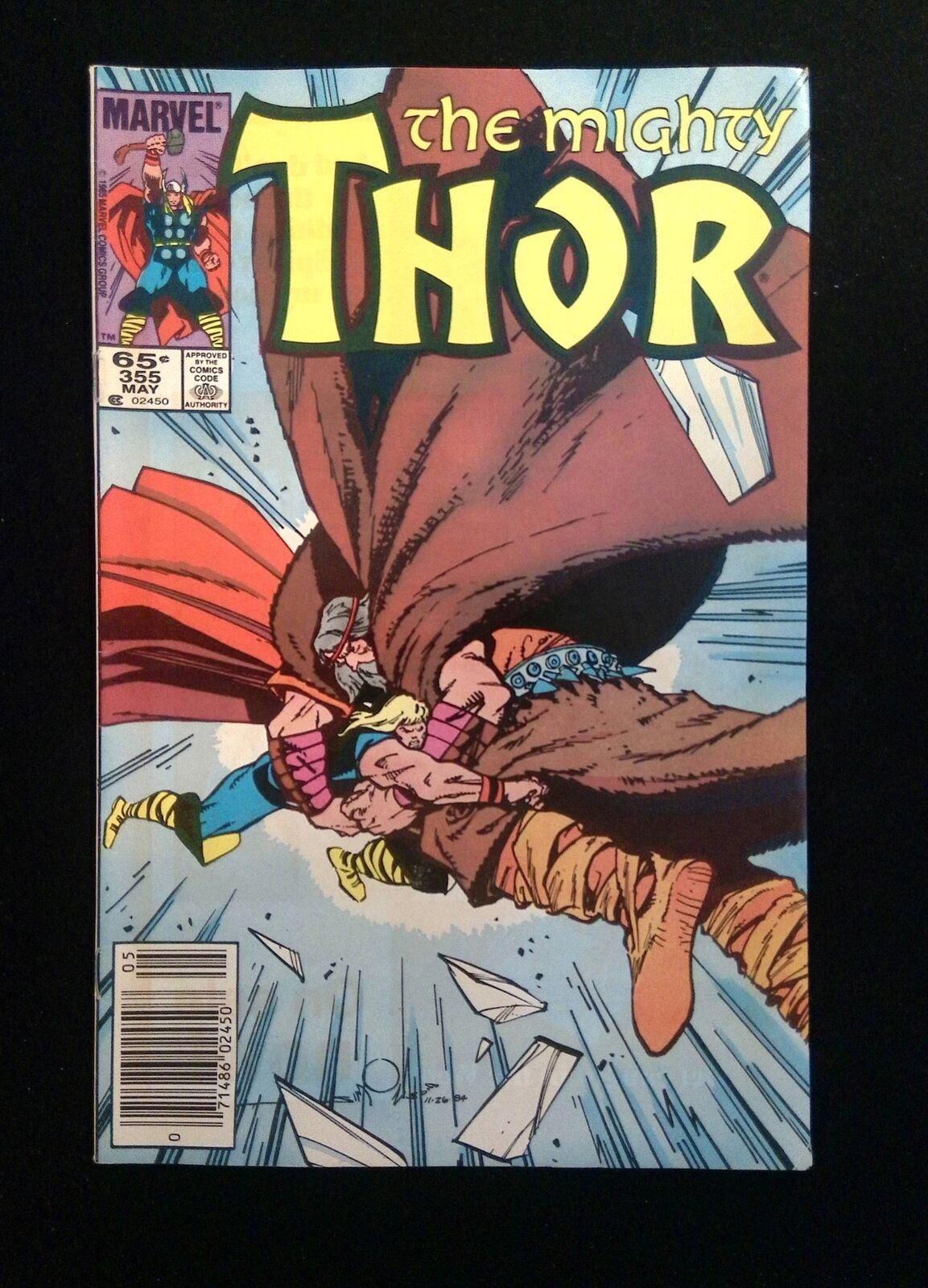 Thor #355  MARVEL Comics 1985 VF NEWSSTAND