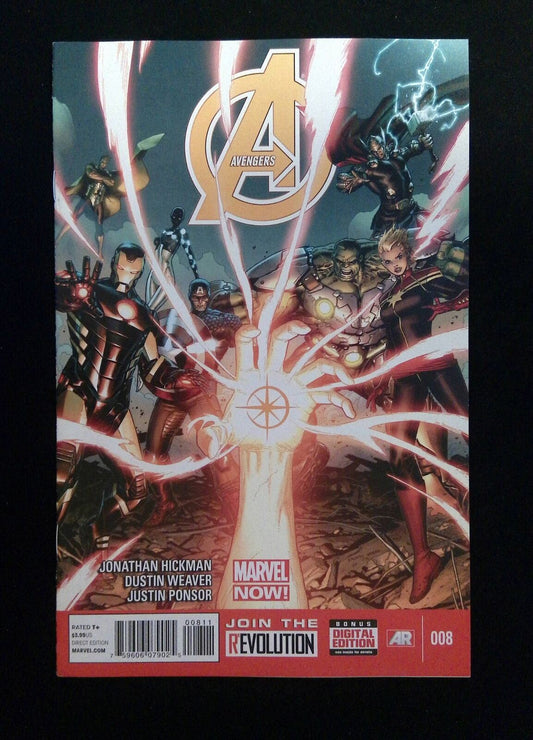 Avengers #8 (5TH SERIES) MARVEL Comics 2013 NM-