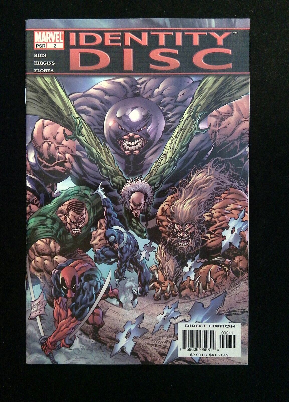 Identity Disc #2  MARVEL Comics 2004 VF+