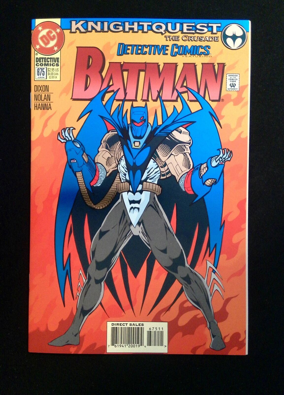 Detective Comics #675D  DC Comics 1994 NM  JONES BEATTY VARIANT