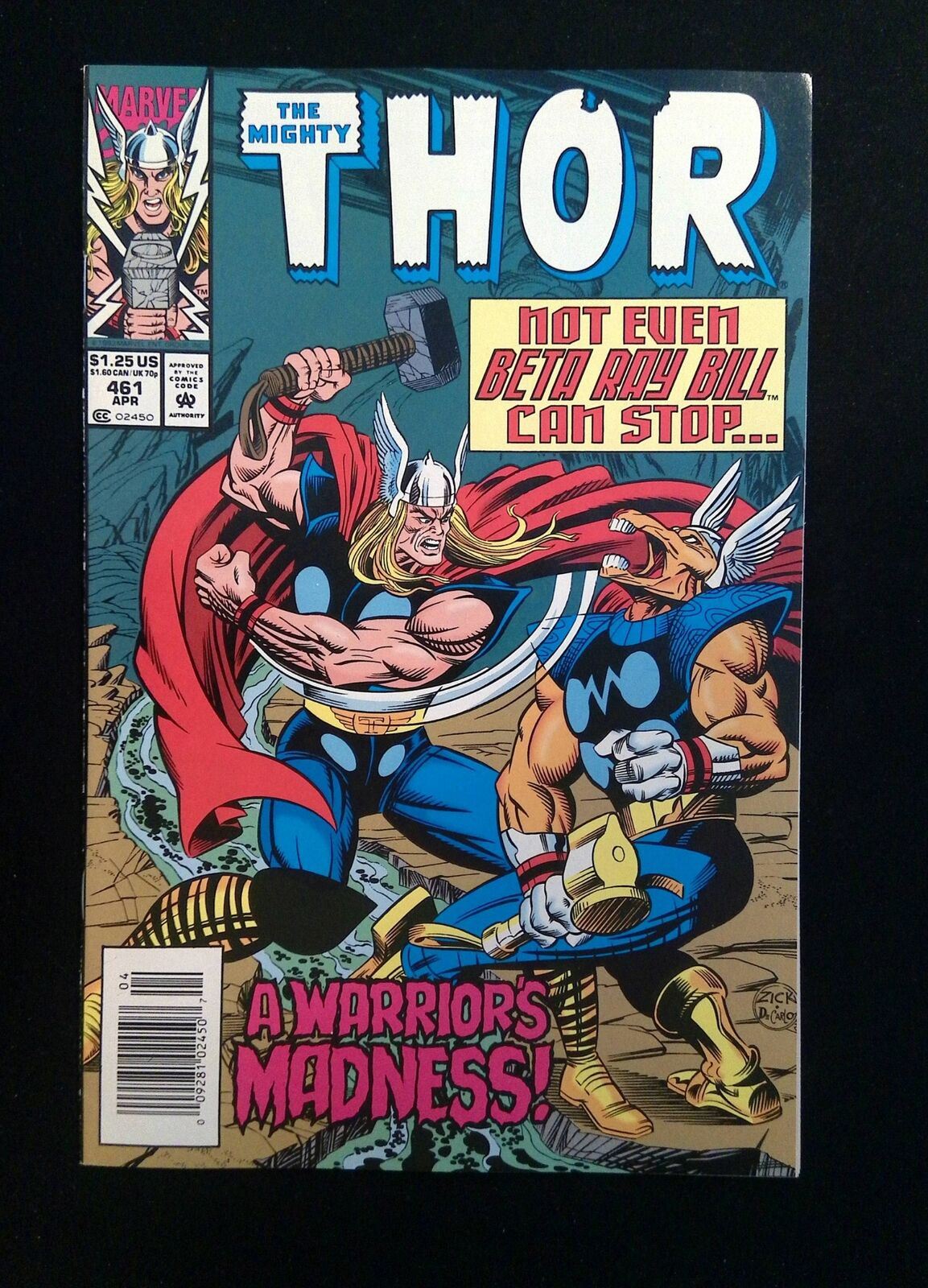 Thor #461  MARVEL Comics 1993 VF+ NEWSSTAND