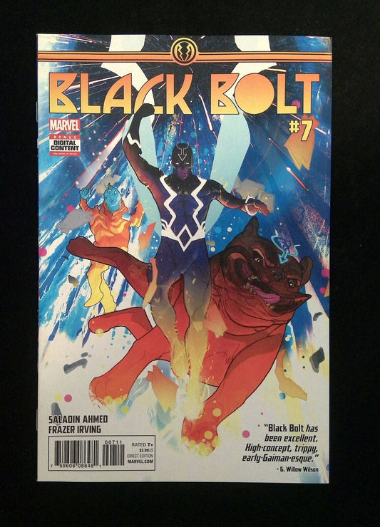 Black Bolt #7  Marvel Comics 2018 NM-