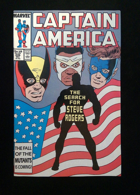 Captain America #336  Marvel Comics 1987 VF/NM