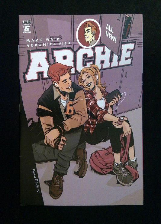 Archie #5B (2nd Series) Archie Comics 2016 VF+  Pitilli Variant