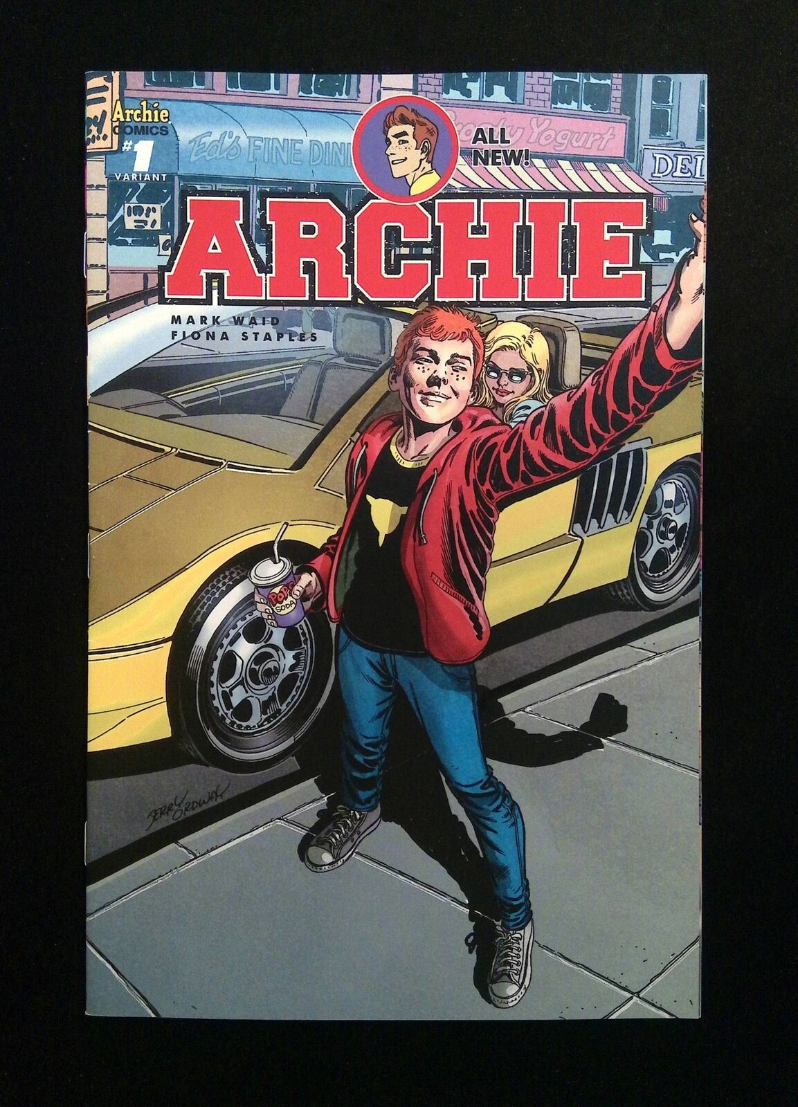 Archie #1O (2nd Series) Archie Comics 2015 VF+  Ordway Variant