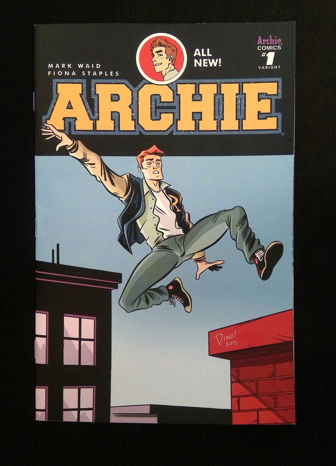 Archie #1K (2nd Series) Archie Comics 2015 VF+  Haspiel Variant