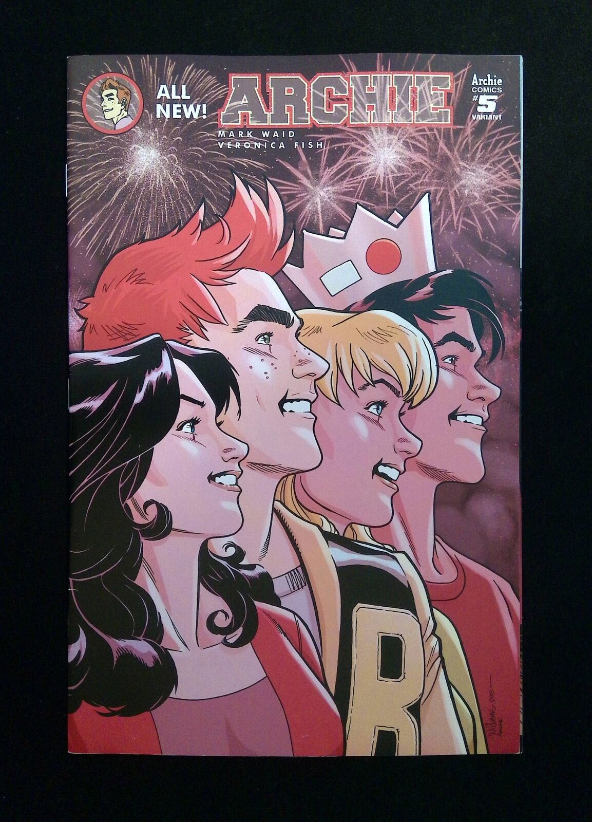 Archie #5C (2nd Series) Archie Comics 2016 VF+  Williams Variant