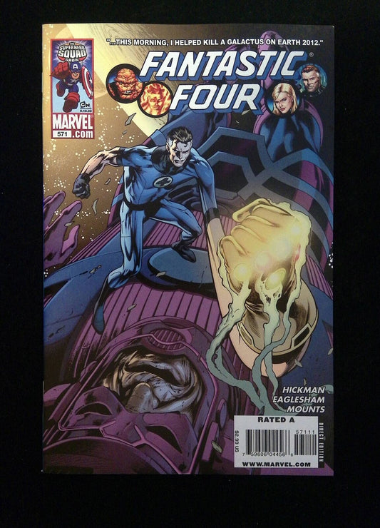 Fantastic Four #571 (3RD SERIES) MARVEL Comics 2009 NM-
