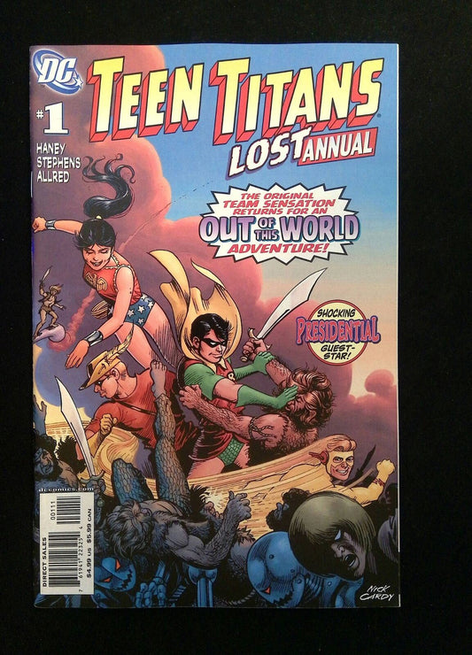 Teen Titans the Lost Annual #1  DC Comics 2008 NM-