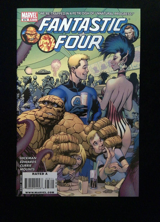 Fantastic Four #573 (3RD SERIES) MARVEL Comics 2010 NM-