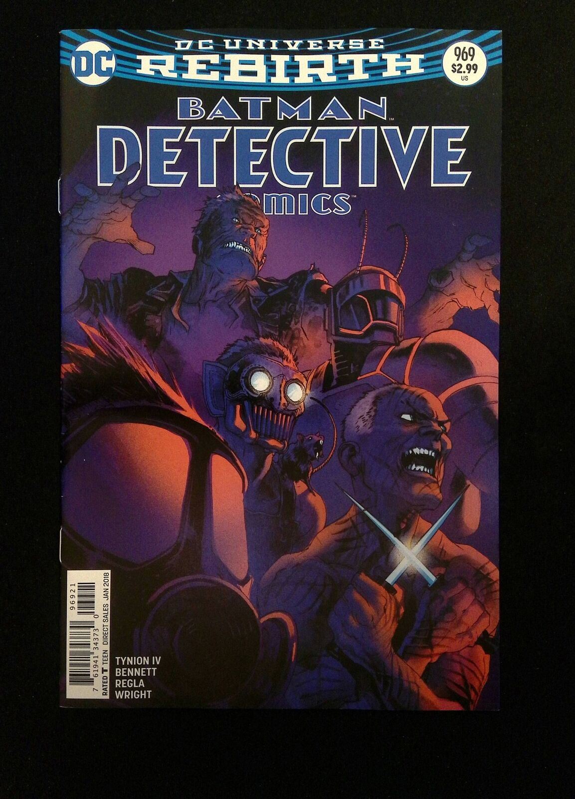 Detective Comics #969B (3RD SERIES) DC Comics 2018 VF+  ALBUQUERQUE VARIANT