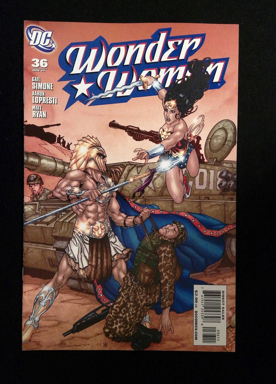 Wonder Woman #36 (3RD SERIES) DC Comics 2009 VF+