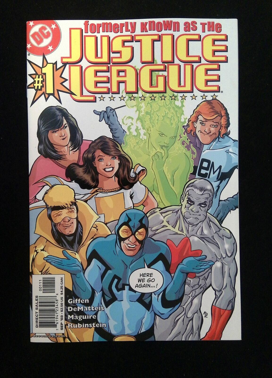 Formerly Known as the Justice League #1  DC Comics 2003 NM