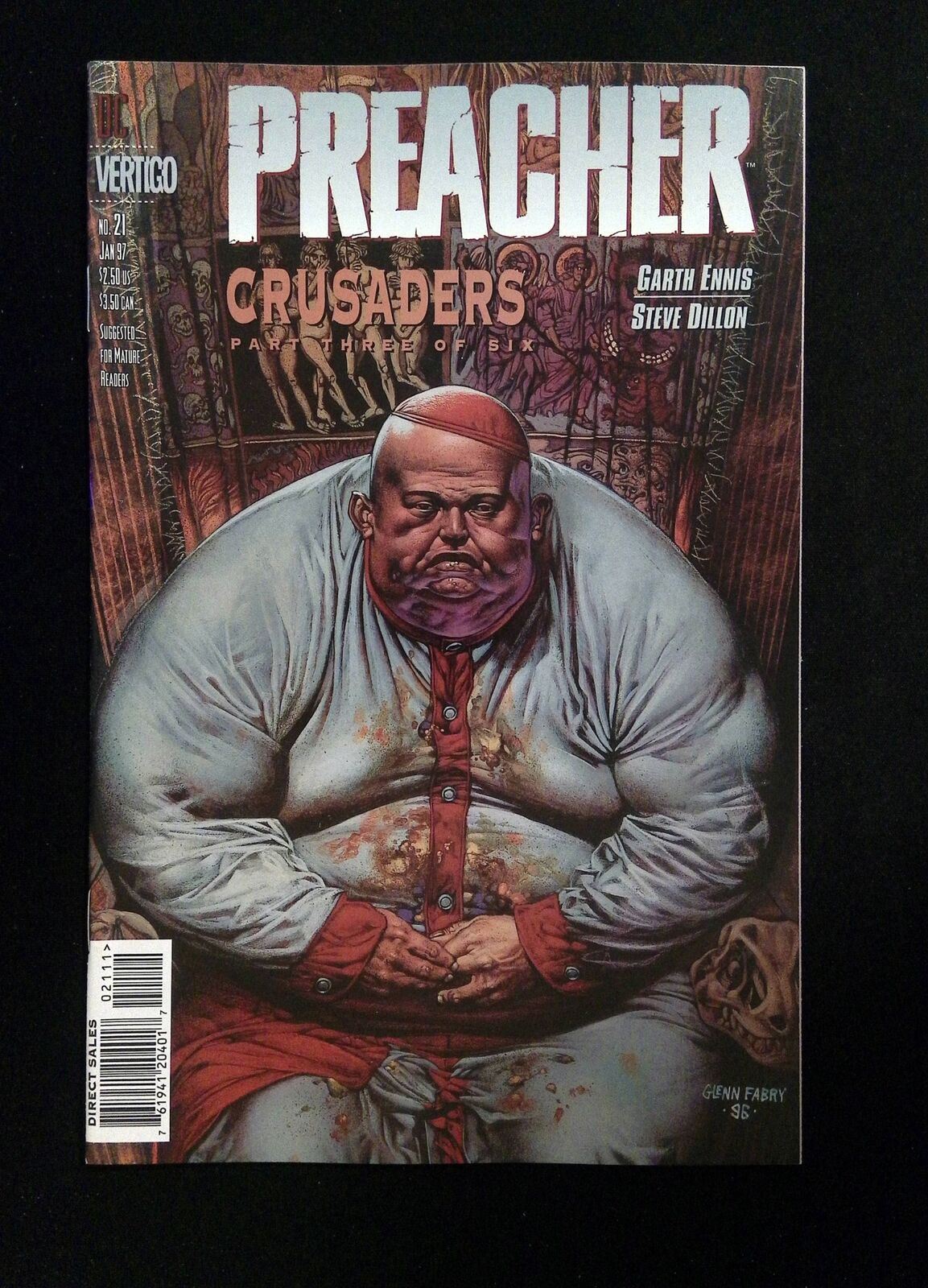 Preacher #21  DC/VERTIGO Comics 1997 VF/NM