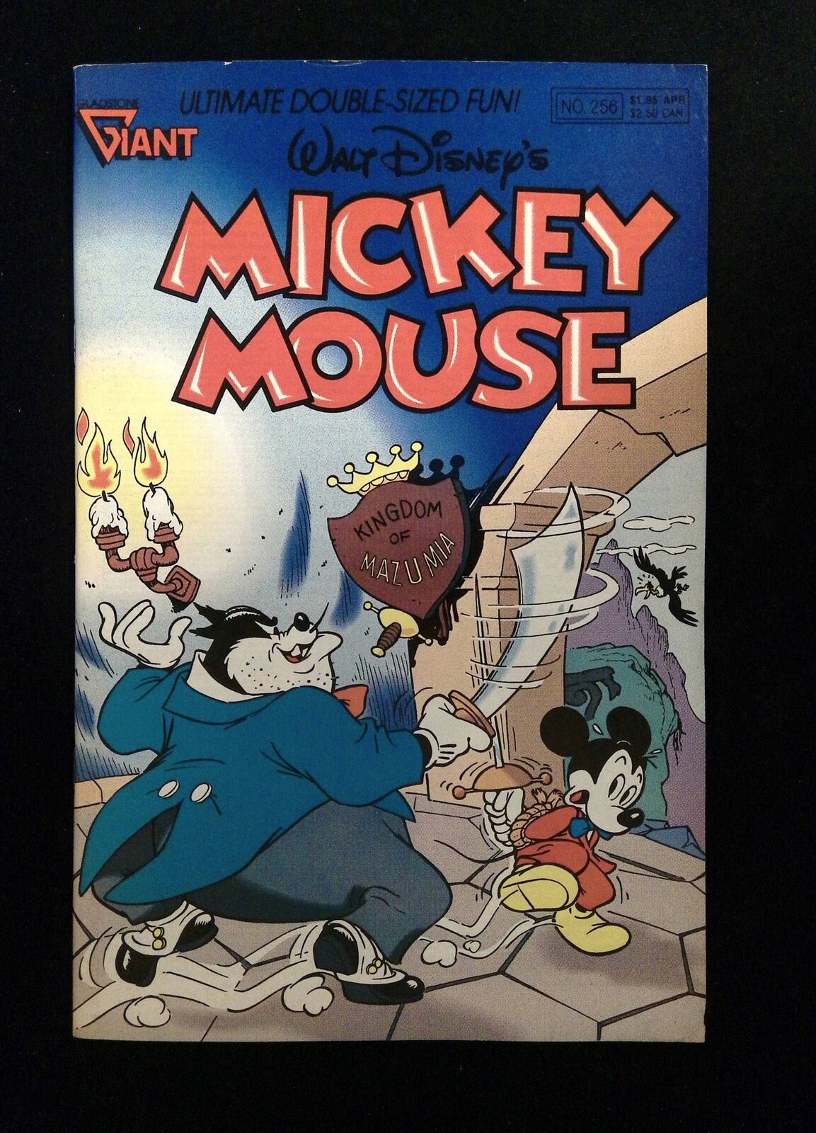 Mickey Mouse #256  DELL/GOLD KEY Comics 1990 VF+