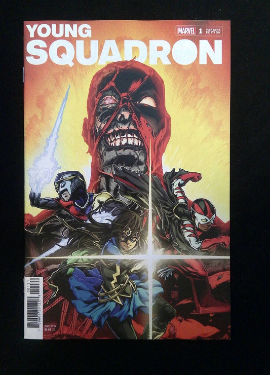 Heroes Reborn Young Squadron #1B  MARVEL Comics 2021 NM-  KERSCHI VARIANT