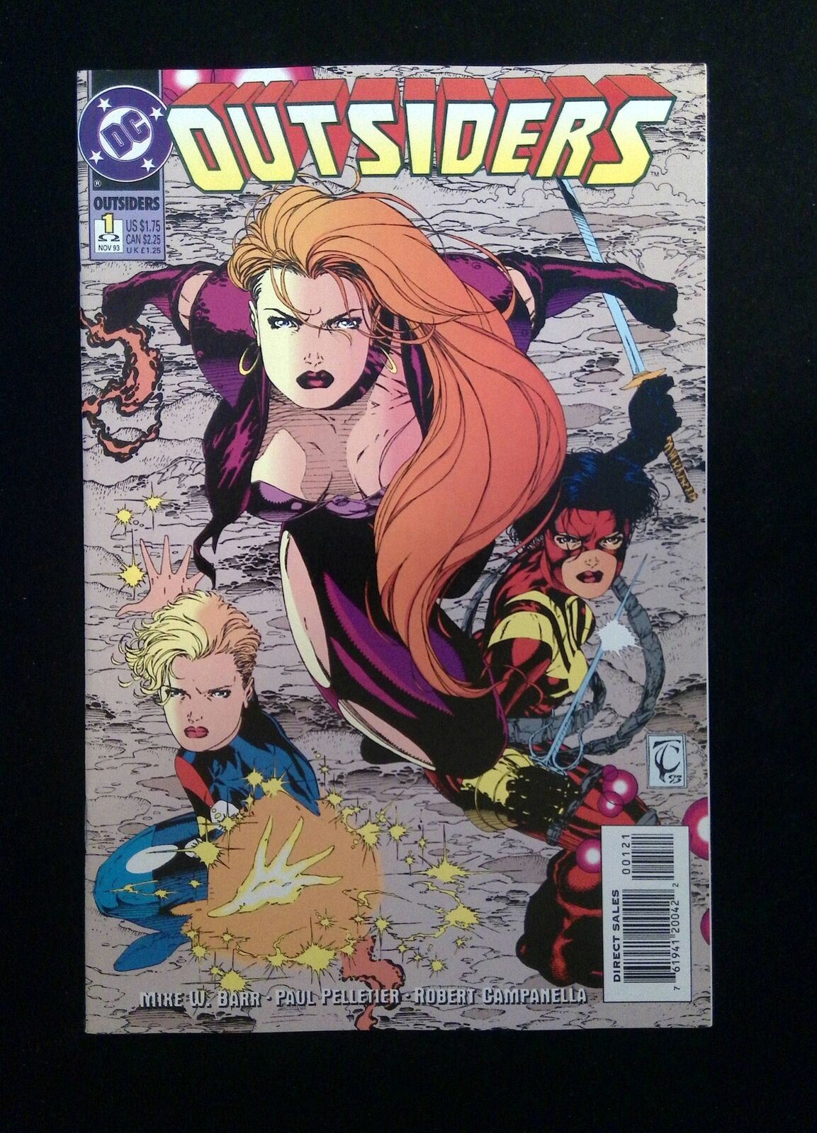 Outsiders #1B (2ND SERIES) DC Comics 1993 NM-   VARIANT COVER