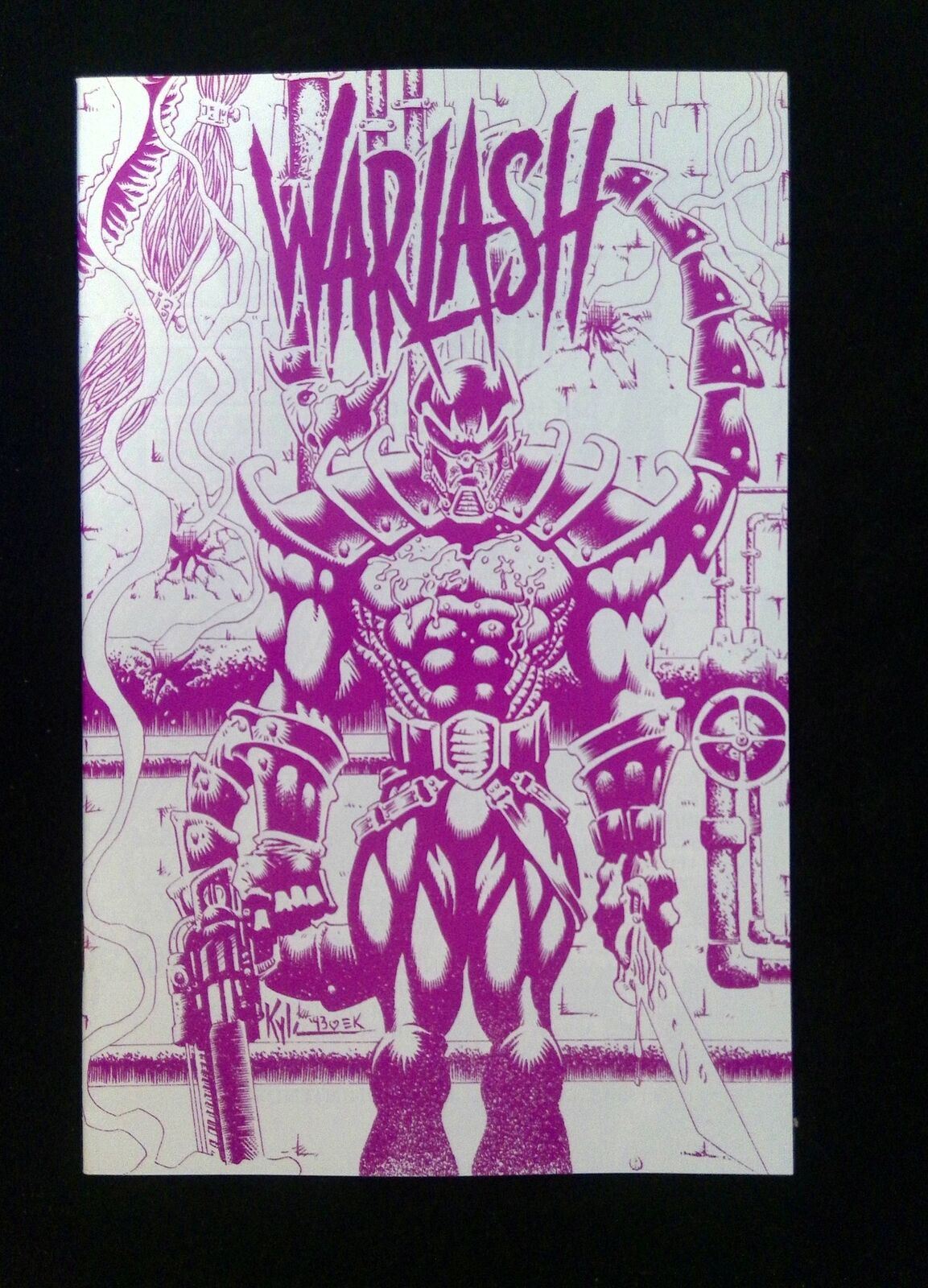 Warlash #A SHCAN-A  CRY FOR DAWN Comics 1994 VF+   VARIANT COVER