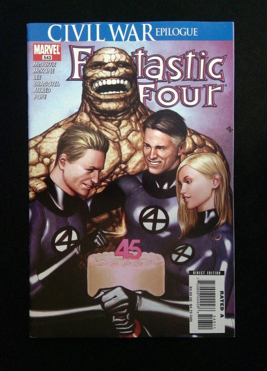 Fantastic Four #543 (3RD SERIES) MARVEL Comics 2007 NM
