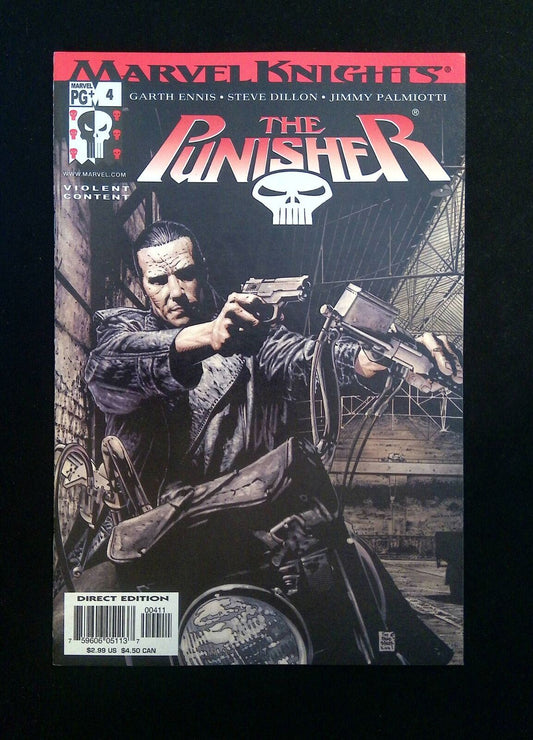 Punisher #4 (6TH SERIES) MARVEL Comics 2001 VF/NM