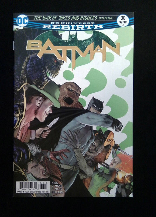 Batman #30 (3RD SERIES) DC Comics 2017 VF/NM