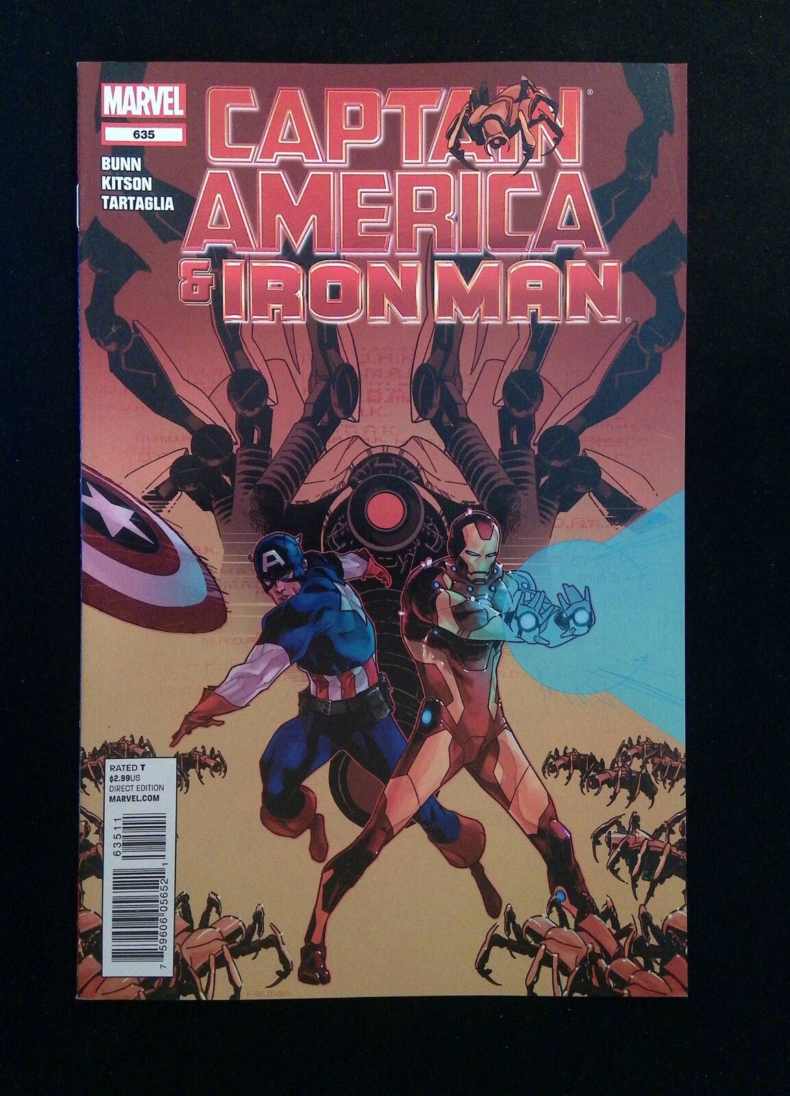 Captain America And Iron Man #635  Marvel Comics 2012 NM-