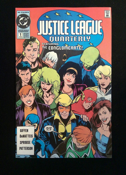 Justice League Quarterly #1  DC Comics 1990 NM-