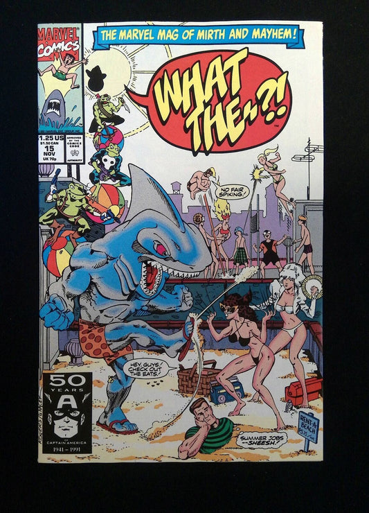 What The -- ?! #15  Marvel Comics 1991 VF+