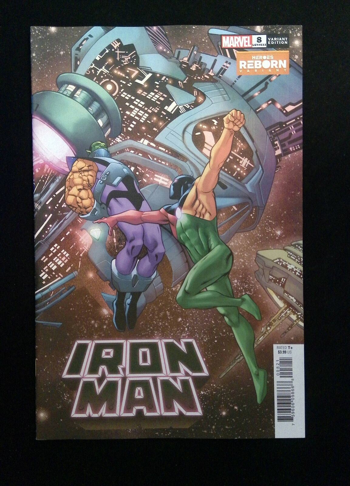 Iron Man #8B (6TH SERIES) MARVEL Comics 2021 VF/NM   VARIANT COVER