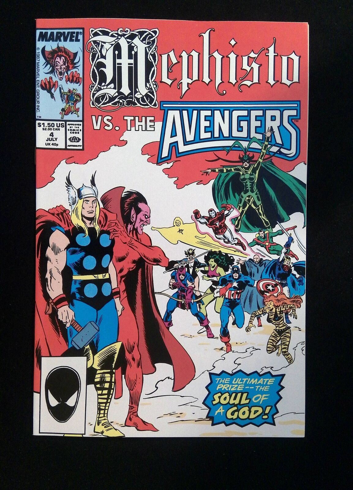 Mephisto vs. � #4  Marvel Comics 1987 VF/NM