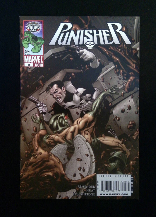 Punisher #9 (8TH SERIES) MARVEL Comics 2009 NM-