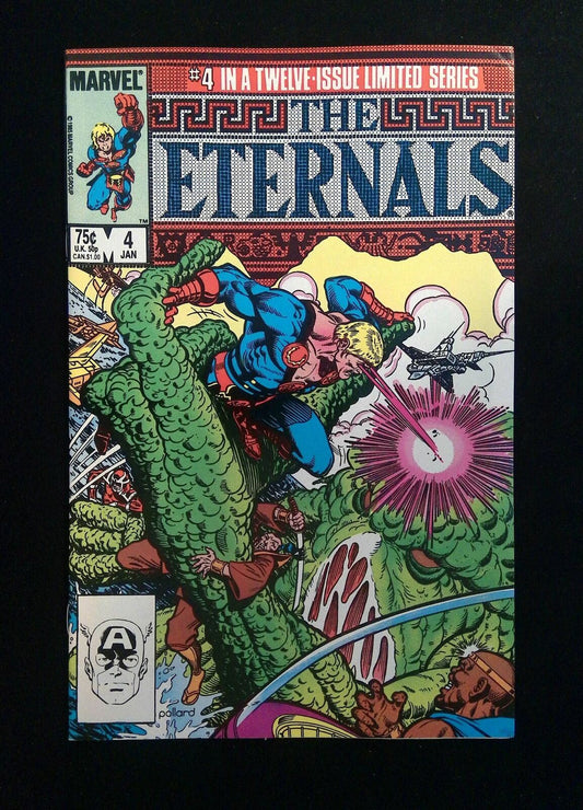 Eternals #4 (2nd Series) Marvel Comics 1986 VF/NM