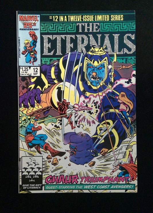 Eternals #12 (2nd Series) Marvel Comics 1986 VF+