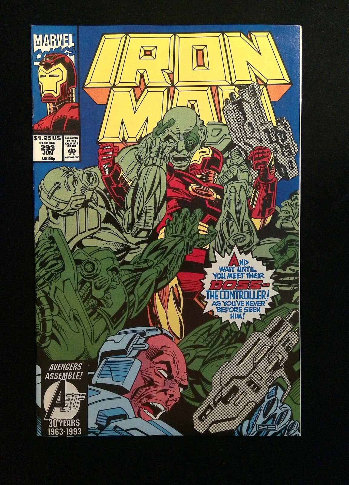 Iron Man #293  Marvel Comics 1993 VF+