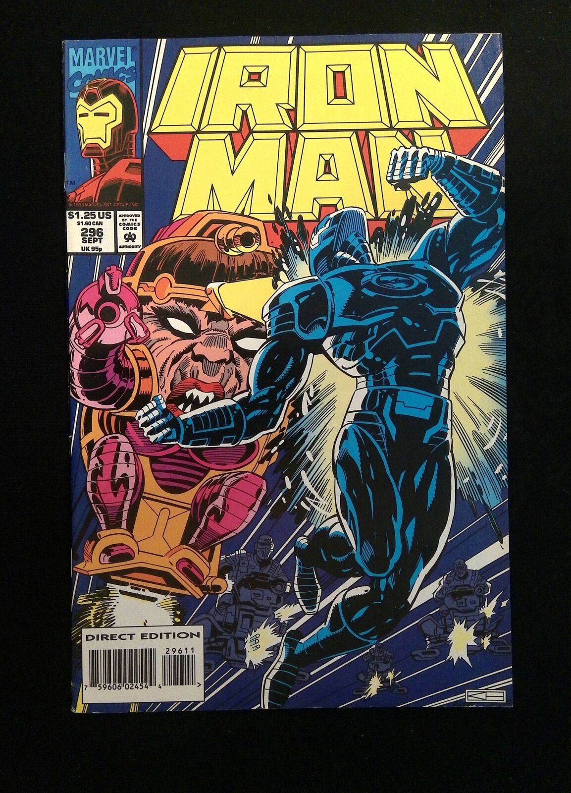 Iron Man #296  Marvel Comics 1993 VF