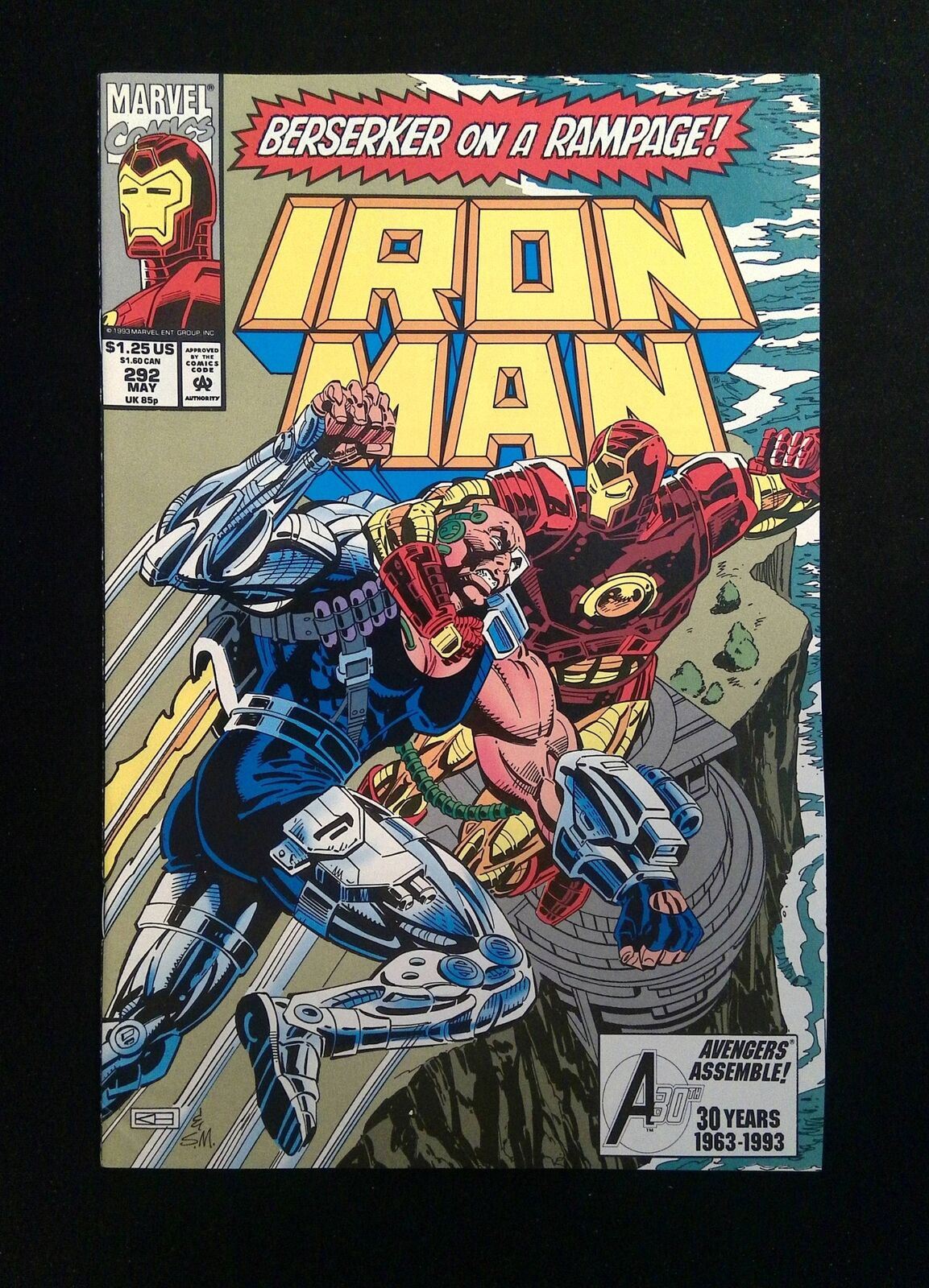 Iron Man #292  Marvel Comics 1993 VF+