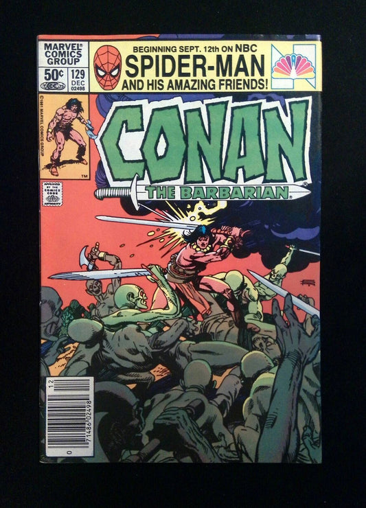 Conan the Barbarian #129  MARVEL Comics 1981 VF Newsstand