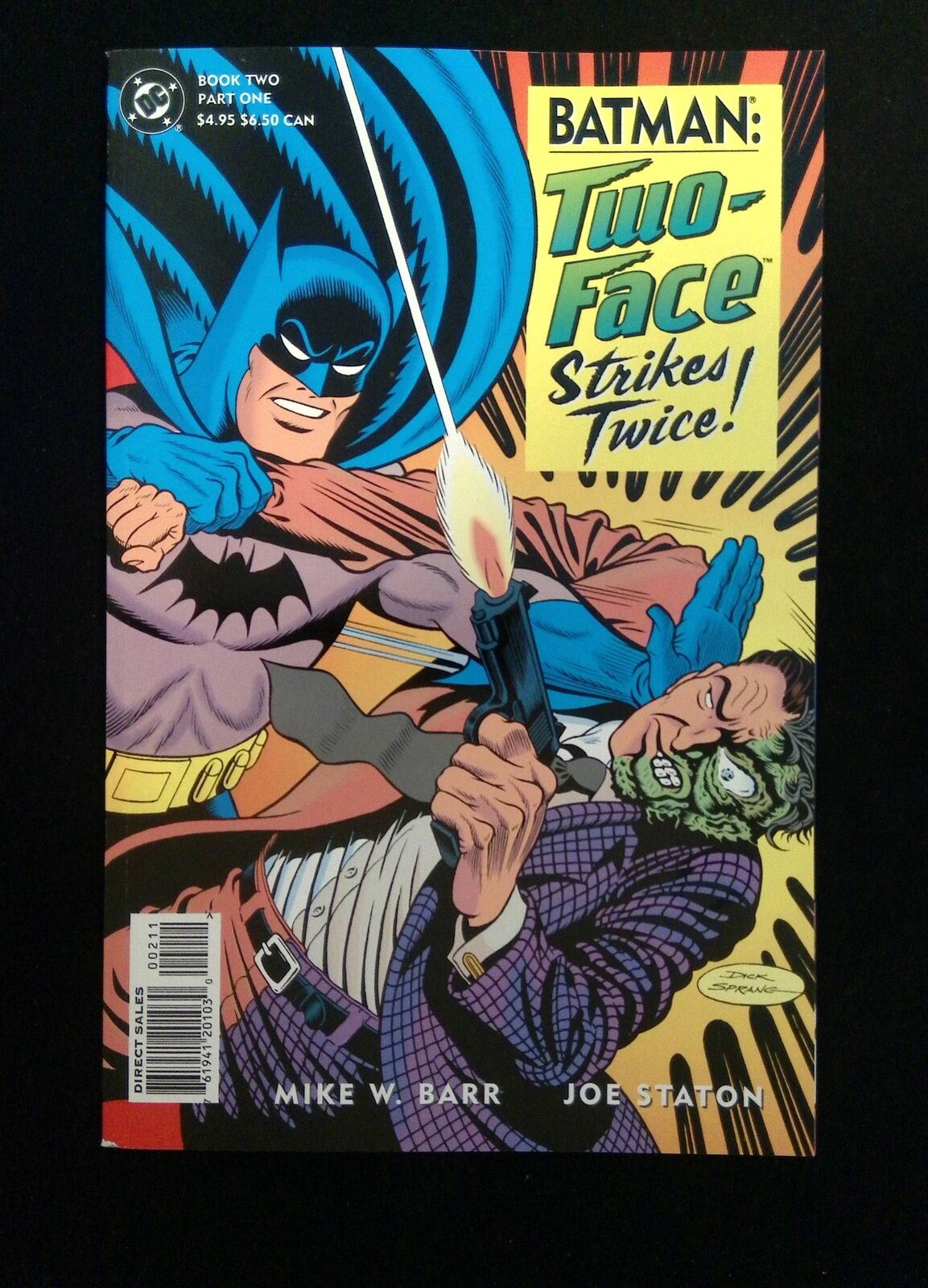 Batman Two-Face Strikes Twice #2  DC Comics 1993 NM-