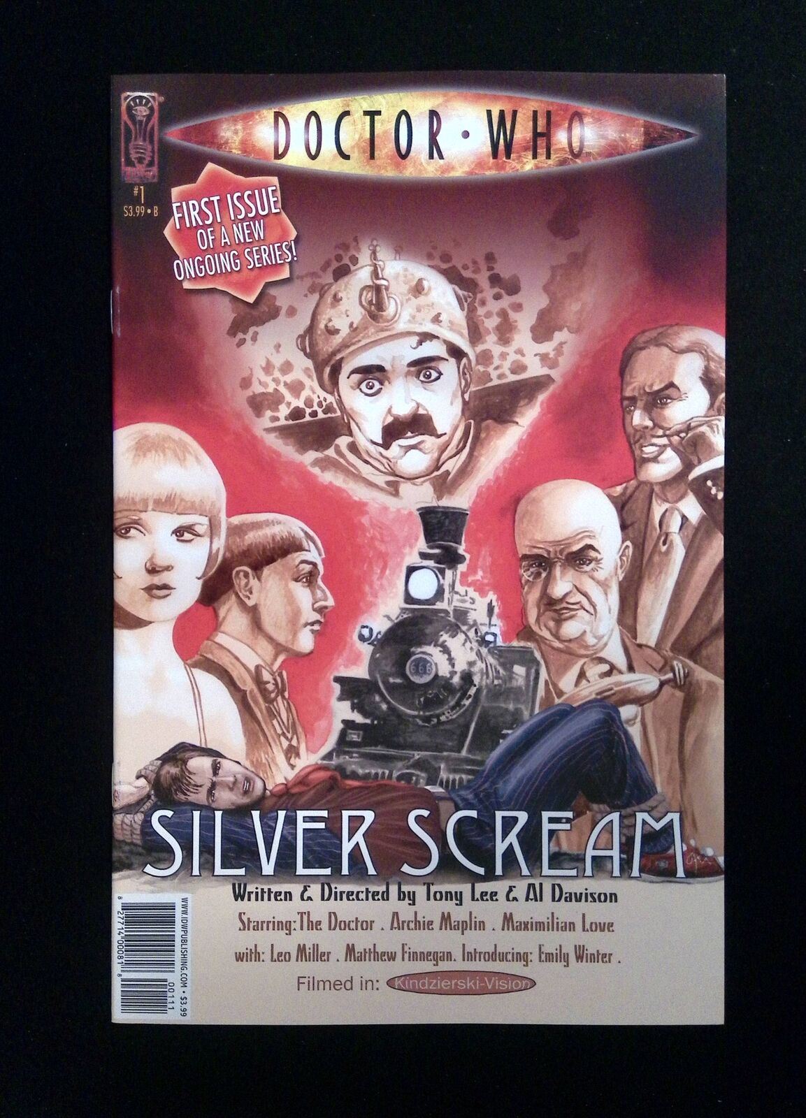 Doctot Who #1B  IDW Comics 2009 VF/NM  Davison Variant